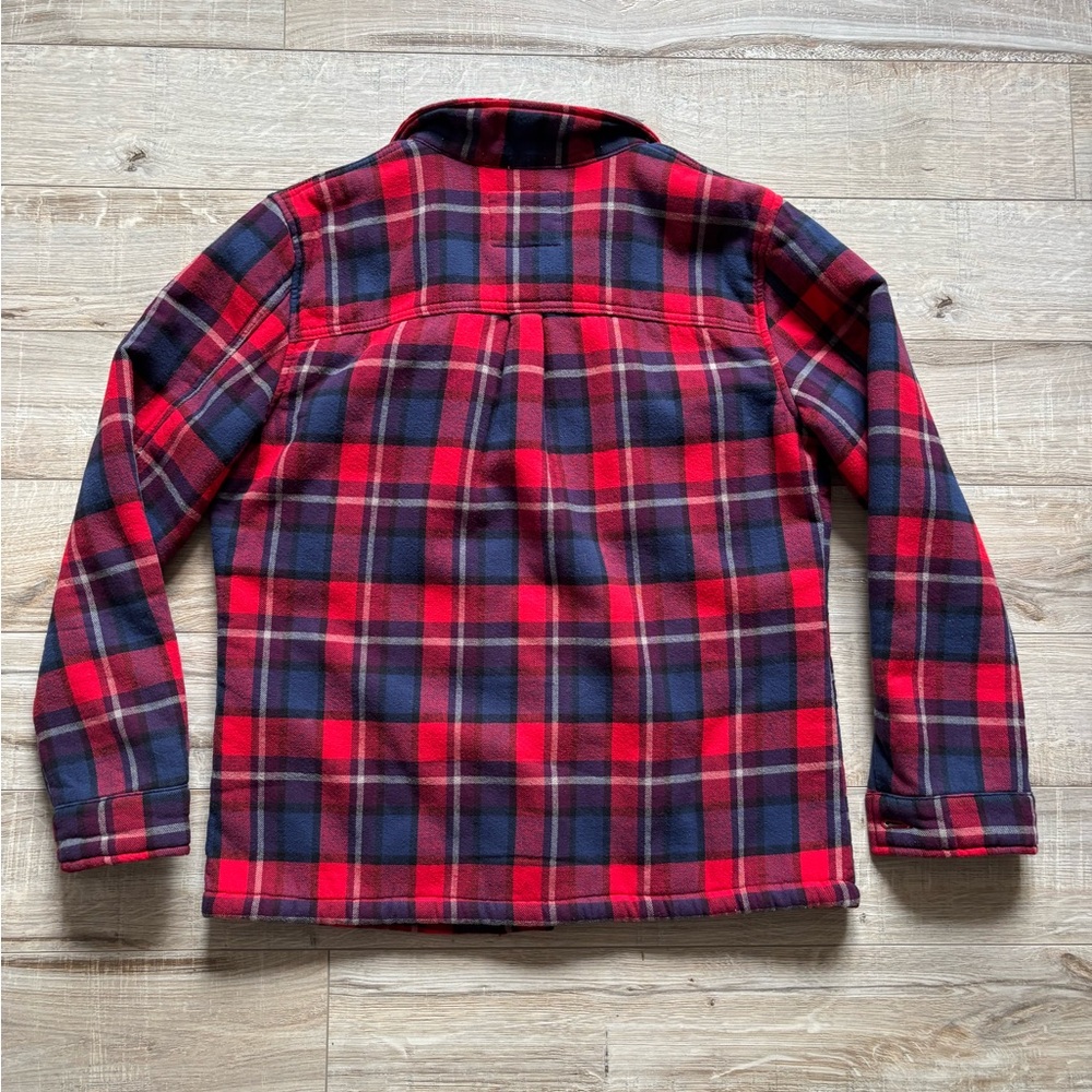 Levi's women Sherpa lined flannel coat - Picture 3 of 6